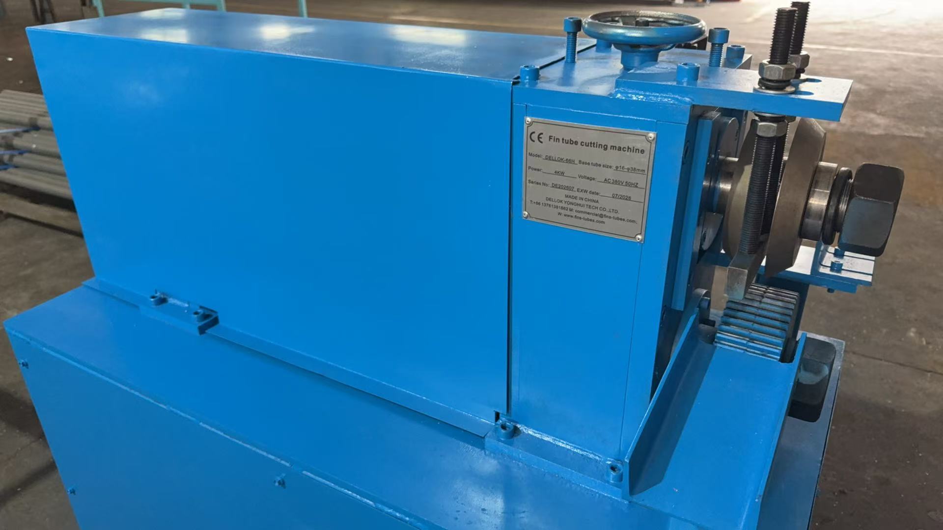 Laatste bedrijfsblogs Met succes verzonden Fin tube snijmachine