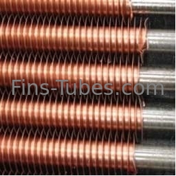 kopen DELLOK Aluminium Fin Rolling Technology Fin Tube voor het verhogen van de warmteoverdrachtcoëfficiënt online manufacture