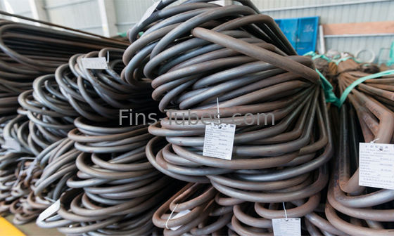 kwaliteit  DELLOK Spiral Evaporator Carbon Steel SA210 U Bend Tube Exhaust Pipe fabriek