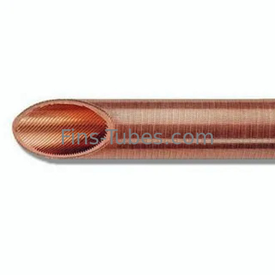 DELLOK Inner Groove/Inner/Internal Aluminium Low Fin tube,Low Fined Tub