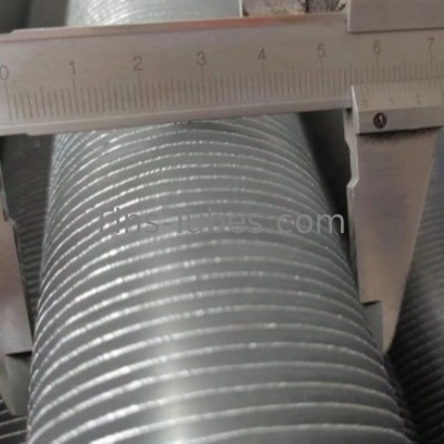 DELLOK SA179 AL1060 Extrudeerde bi-metalen scharnierbuiswarmtewisselaar