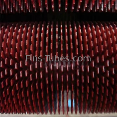 DELLOK Poedercoating Low Fin Tube voor Hydro Test Na Finning Bare Tube Od 8-51mm