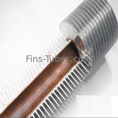 DELLOK Hoge warmteoverdraagbaarheid Low Fin Tube met Aluminium Fin Rolling Technology