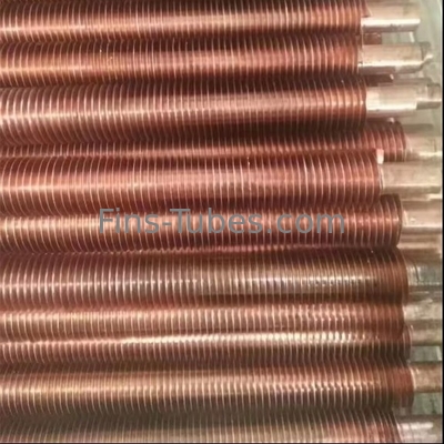 DELLOK Hoog warmteoverdrachts efficiëntie Extruded Fin Tube voor Bare Tube Od 8-51mm