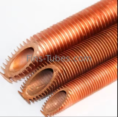 DELLOK 22,22 mm Buitendeamter Aluminium Fin Tube voor hoge temperatuur Omgevingen tot 300 ° F
