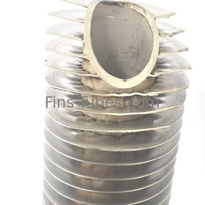 DELLOK Wand 0,96 mm Aluminium Fin Tube met Tube 4mm-15mm