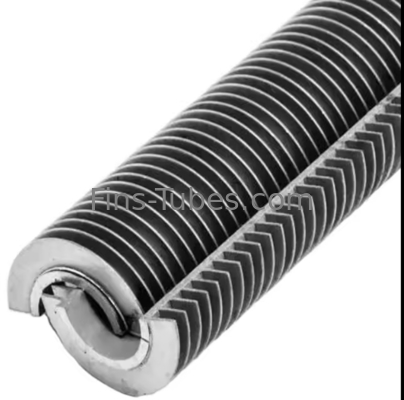 DELLOK 12FPI Min. Fin Pitch Aluminium buis met een binnendiameter van 13,38 mm