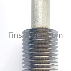 DELLOK OD63.5mm Aluminium Fin Tube met duurzaamheid / langdurige koeling tot 300 ° F
