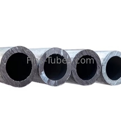 DELLOK Plain Tube End Extruded Fin Tube voor Oval Tube Shape Heat Transfer