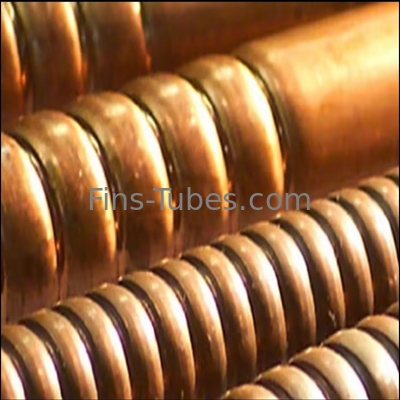 DELLOK 4 mm-15 mm buisdikte Carbon Steel Fin Tube voor gepekelde / helder geglote levering