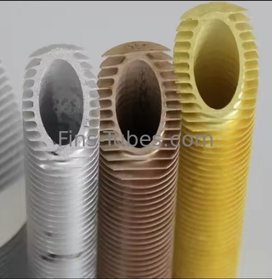 DELLOK Extrusie van roestvrij staal Fin Tube met olie dip oppervlakte bescherming 3-8 ton spoelgewicht