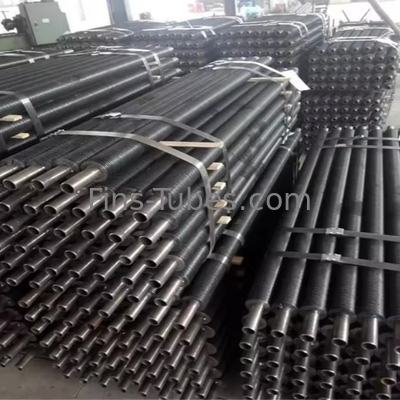 DELLOK Extrudeerde doorzichtige koolstofstaal vinnenbuis 19 mm OD Solid / Serrated gelaste vinnen voor warmteoverdracht