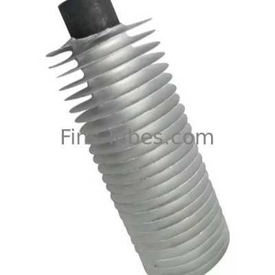 Koperen Carbon Steel Fin Tube 0.3-1.2mm Tube 2.5-20mm Fin Spacing 16-63mm Od
