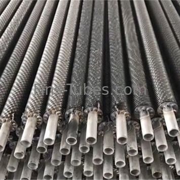 DELLOK High Frequency Weld HFW Solid Fin Tube voor DELLOK YONGHUI