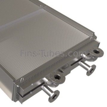 Fin Tube Bundle gedwongen luchtgekoelde warmtewisselaar met API en ASME fabricagecode als koeler en condensator