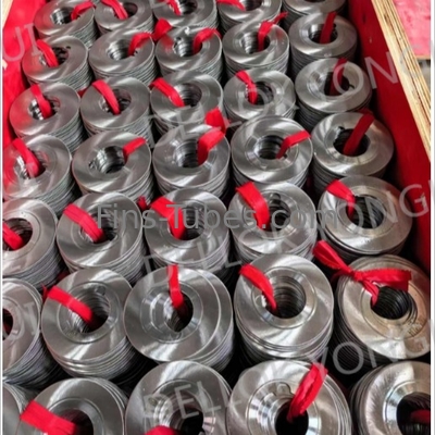 DELLOK YONGHUI Metalen Producten geëxtrudeerde lamellenbuismachine schijven met aangepaste buitendiameter
