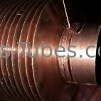 Warmtewisselaar 12 FPI 2.1mm van DELLOK Gecanneleerde OD 50.8mm Ingebedde Vinbuis