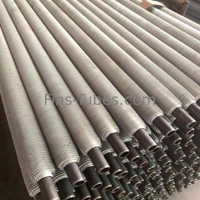 DELLOKHFW Pipe voor warmtewisselaar 16,5 mm Crimped Fin Tube OD19X1.25WT LL Type Fins Radiator Tube met Spacer Box A179 SM