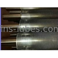 DELLOK Warmtewisselaar spoel 25 mm titanium legering ronde buis en vin condensator