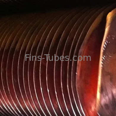 DELLOK om Verbindingsstuk Verpakte Spanning 25.4mm Koper Finned Buis