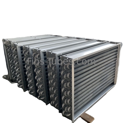DELLOK-Vaste lichaam dreef Getande van de de Warmtewisselaarvin van Alu1050 Buis dik 0.4mm uit